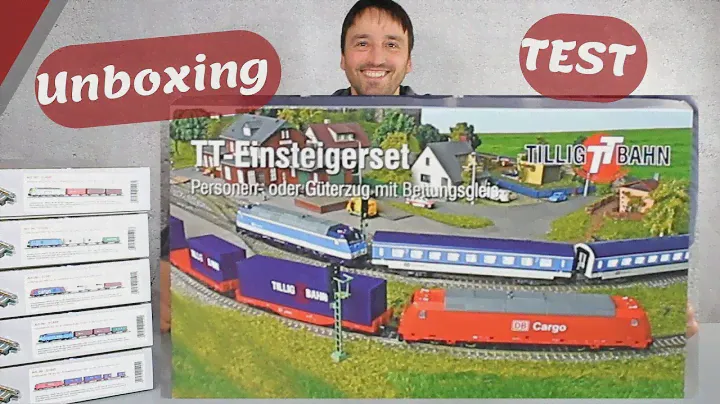 Tillig TT Einsteigerset´s -  5 Güterzüge & 1 Personenzug
