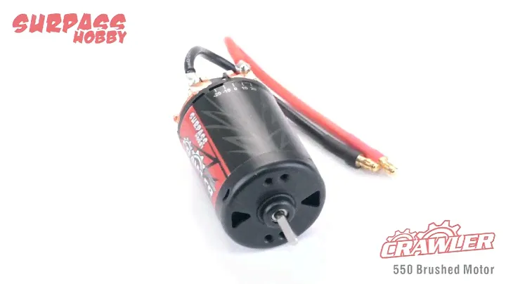 F45043-D1- F45043-D4  Waterproof 5-Slot 550 10T 12T 16T 20T Motor 80A ESC for TRAXXAS Cars
