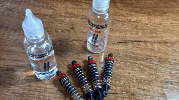 Заправка масляных амортизаторов на REMO XOBBY