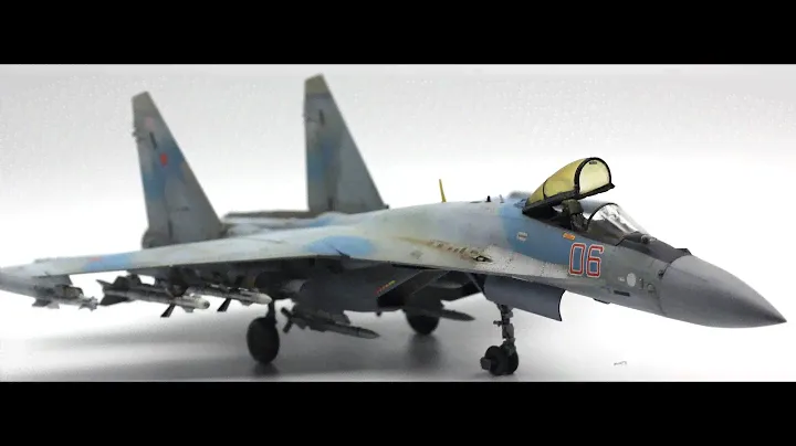 SU-35S FLANKER-E 1/72 SCALE G.W.H. KIT