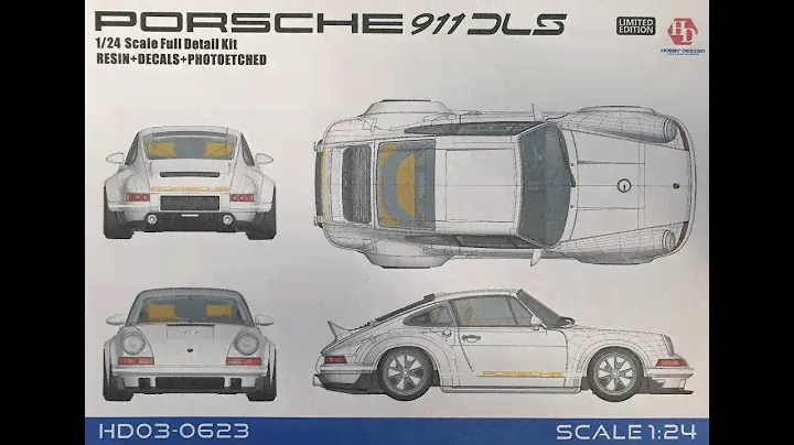 Unboxing Singer Porsche 911 DLS Hobby Design 1:24