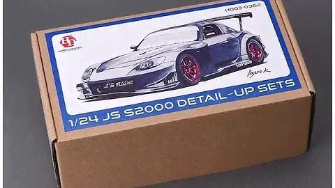 Обзор в коробке Hobby Design HD03-0362 Набор для детализации JS S2000 1/24