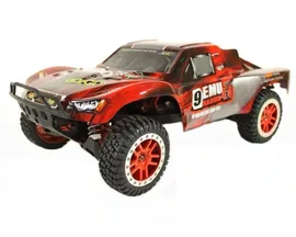 Радиоуправляемый шорт-корс Remo Hobby 9EMU Brushless (красный) 4WD 2.4G 1/8 RTR