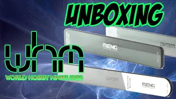 UNBOXING Meng Model MTS-048a Glass File (Long) & MTS-048b Glass File (Short)