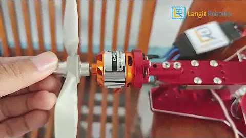 Review Motor Thrust Test FlashHobby D2826 1400kv 8x6 3s | Flash Hobby D2826 1400kv | Langit Robotika
