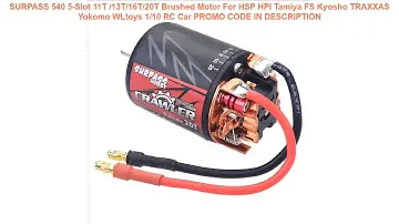Promo SURPASS 540 5-Slot 11T /13T/16T/20T Brushed Motor For HSP HPI Tamiya FS Kyosho TRAXXAS Yokomo