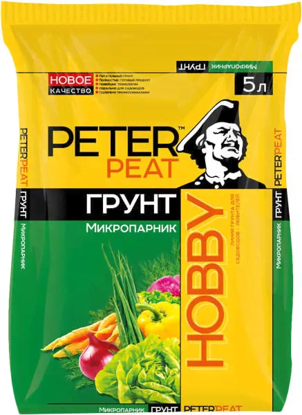 Грунт Peter Peat Hobby Микропарник 10л-1