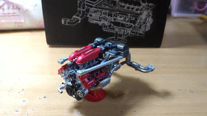 Hobby Design 1/24 Ferrari F430 Engine