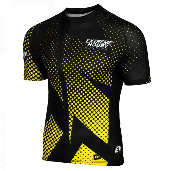 Футболка беговая halftone black, мужская Extreme Hobby